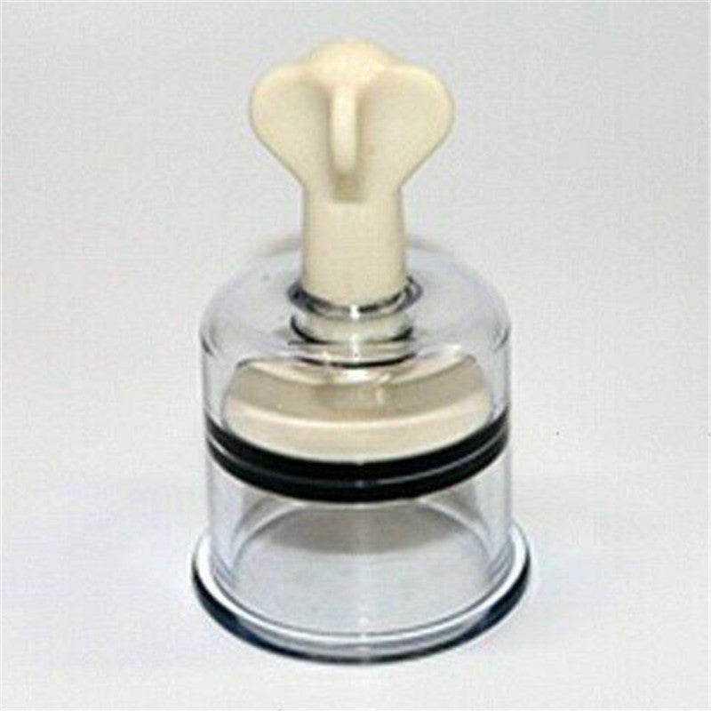 Vacuum hand screw cupping pot