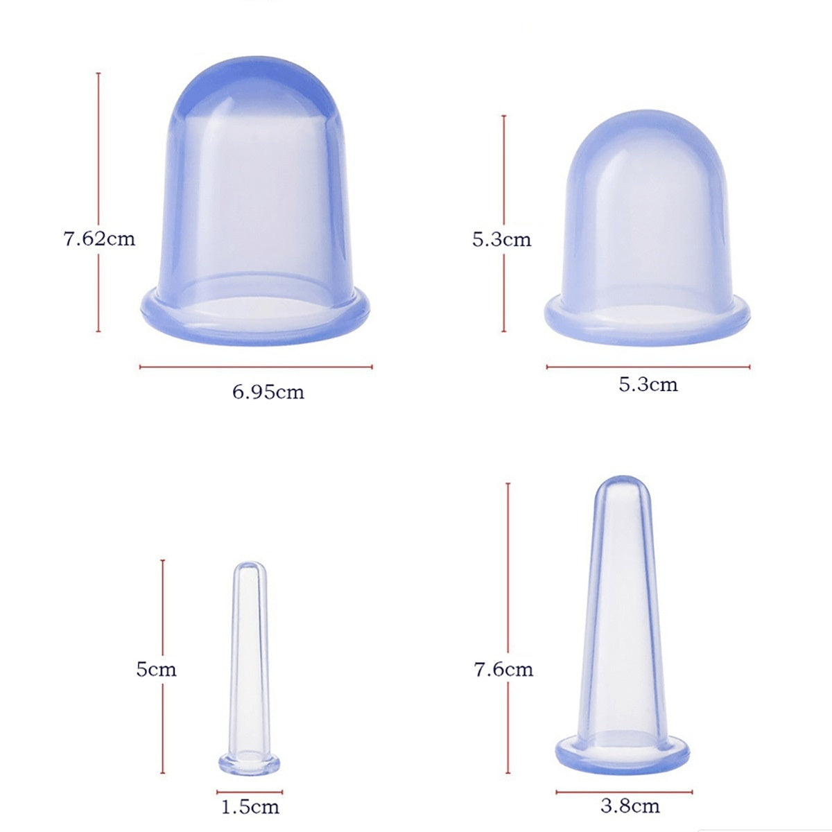 Roller massager 5 pcs vacuum cupping device