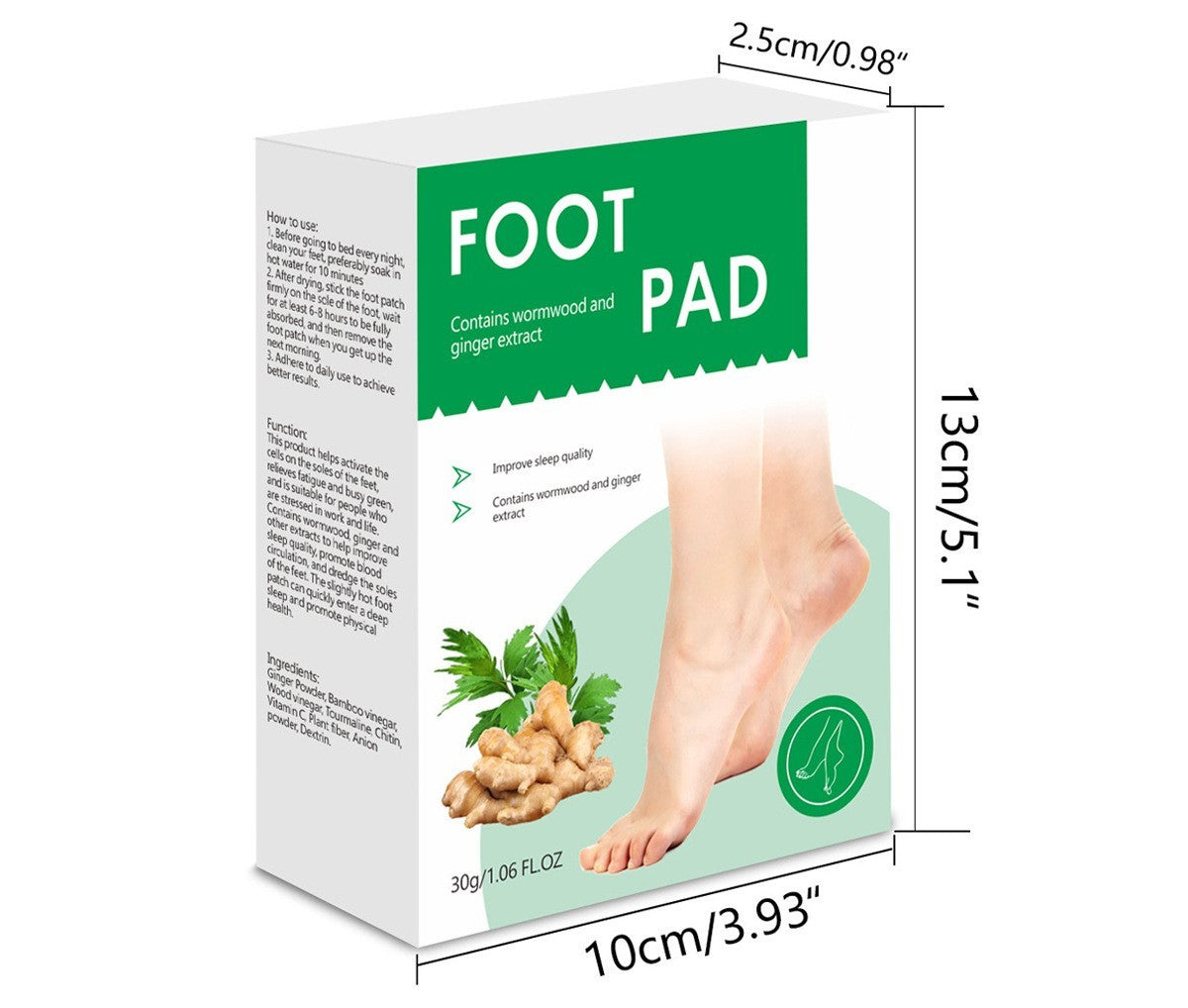 Argy Wormwood Foot Patch Dehumidifying Air Heating