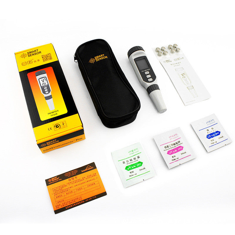 Hima Ph Test Pen High Precision Portable Ph Meter Testing Instrument Ph Value Tester For Aquarium