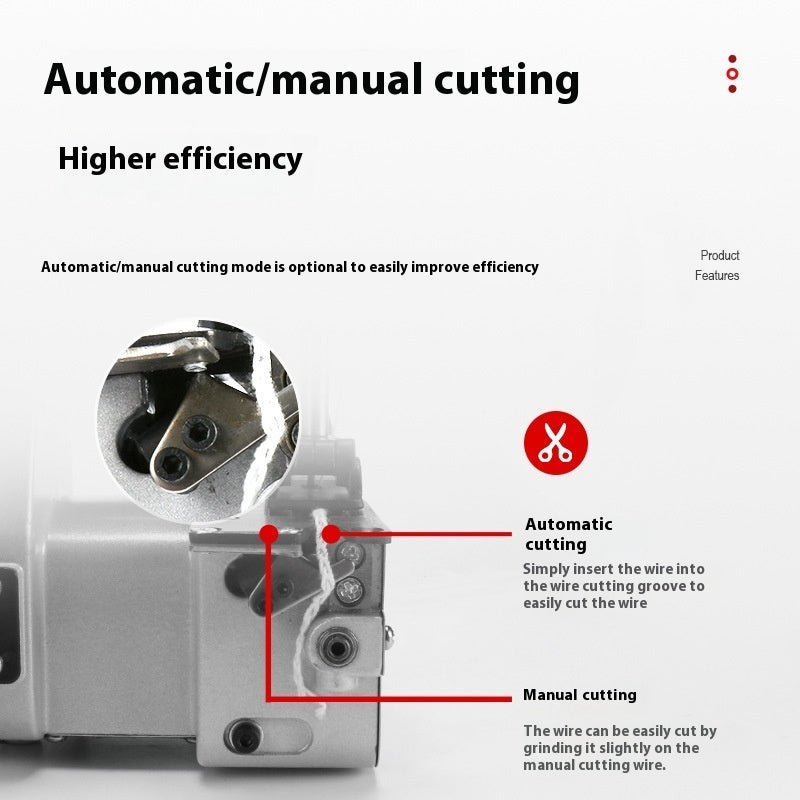 One Piece Wholesale Ruigong 350 Bag-sewing Machine Handheld Electric Sealing Machine Sack Wireless Integrated Charging Packaging