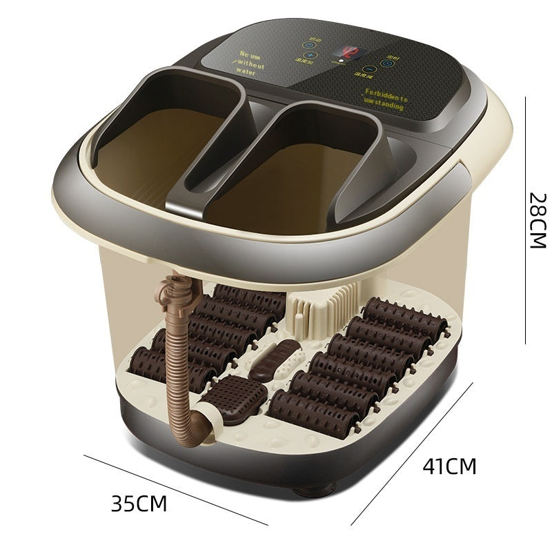 Fumigation Foot Bath Tub Automatic Massage Heating Foot Bath Barrel