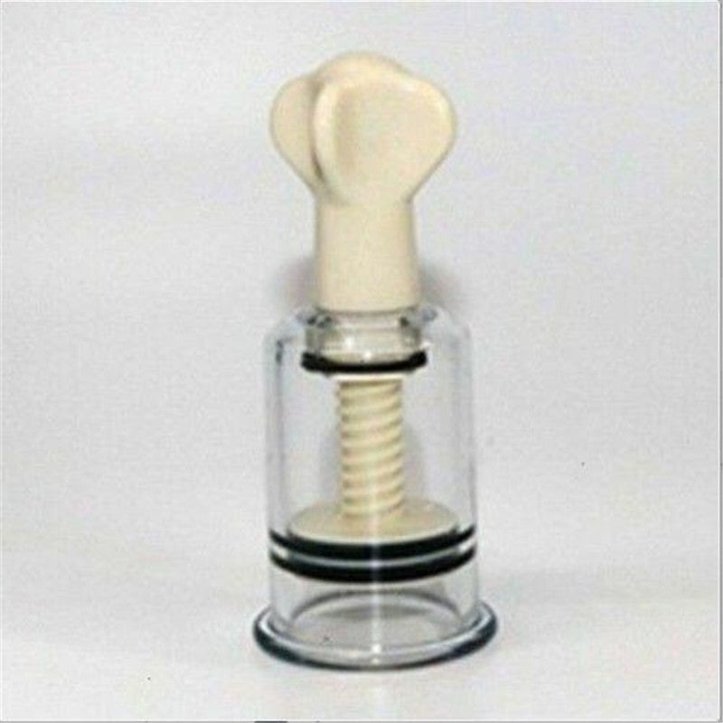 Vacuum hand screw cupping pot