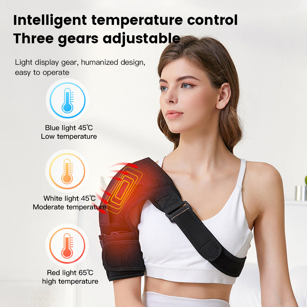 Low-voltage 5V Carbon Fiber Far-infrared Heating Protection Shoulder Massage