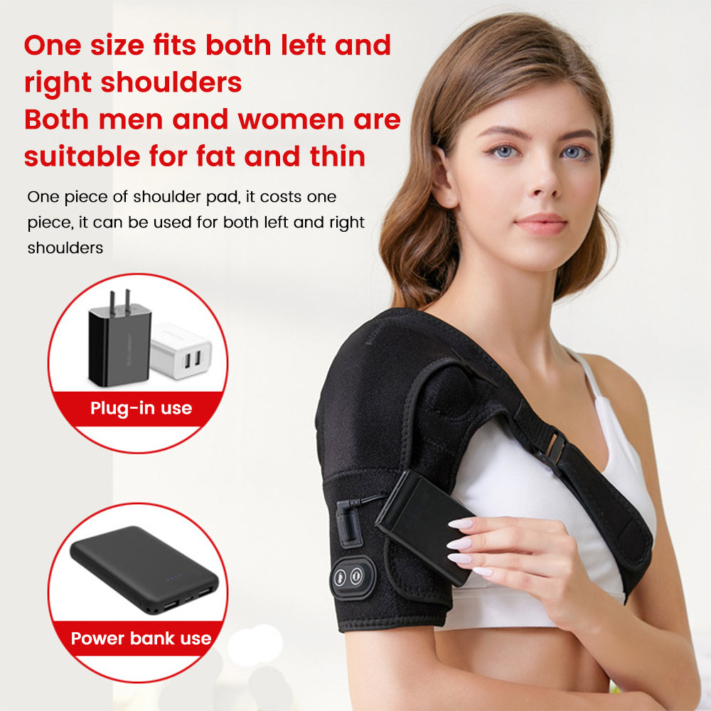 Low-voltage 5V Carbon Fiber Far-infrared Heating Protection Shoulder Massage