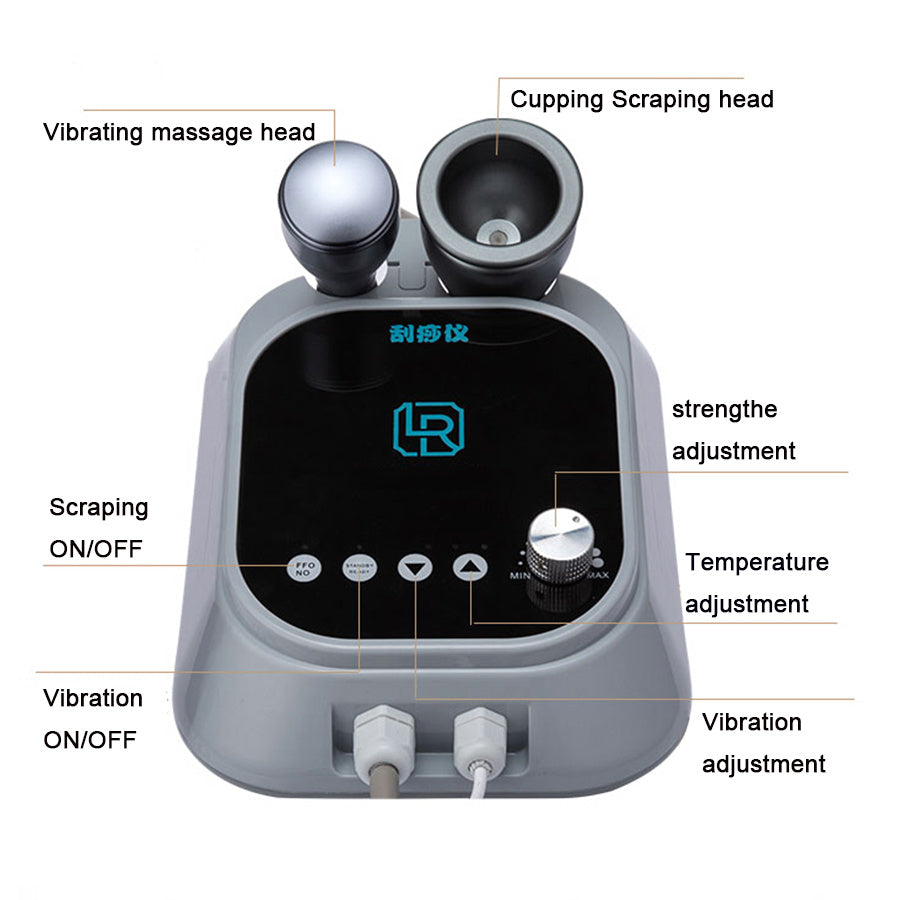 Household Electric Negative Pressure Scraping Instrument Cupping Massage Meridian Dredging